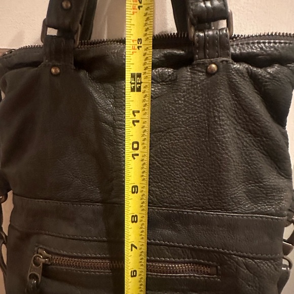 Zadig Voltaire gorgeous dark bottle green leather purse. - Picture 5 of 14